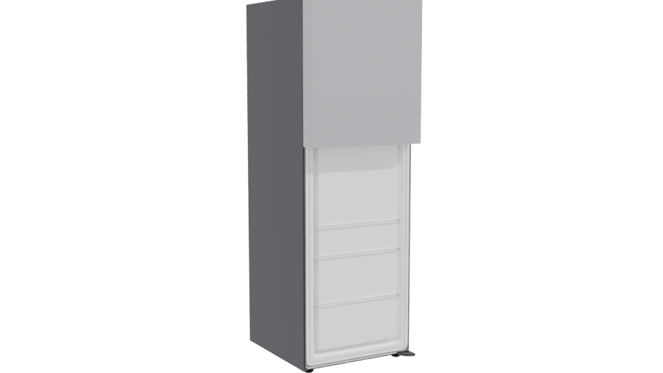 Sleek Modern Refrigerator 3D Model - Professional 3D Model Render 10