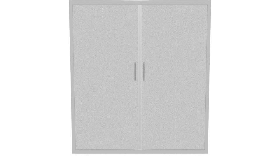 Sleek Glass Shower Door 3D Model - Professional 3D Model Render 5