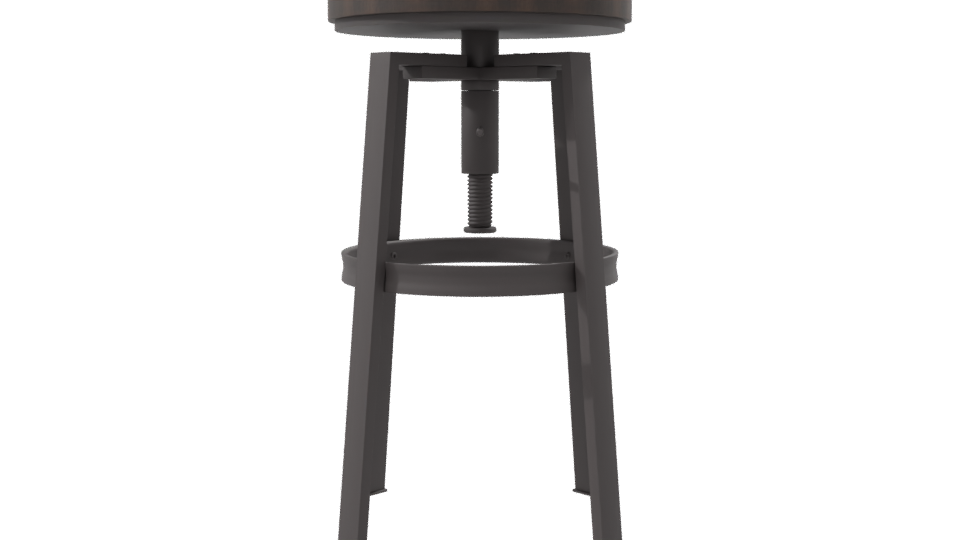 PISO Bar Stool 3D Model - Professional 3D Model Render 8
