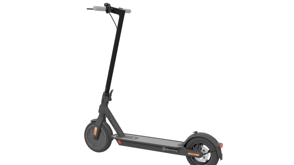 Sleek Modern Electric Scooter 3D Model - Professional 3D Model Render 6