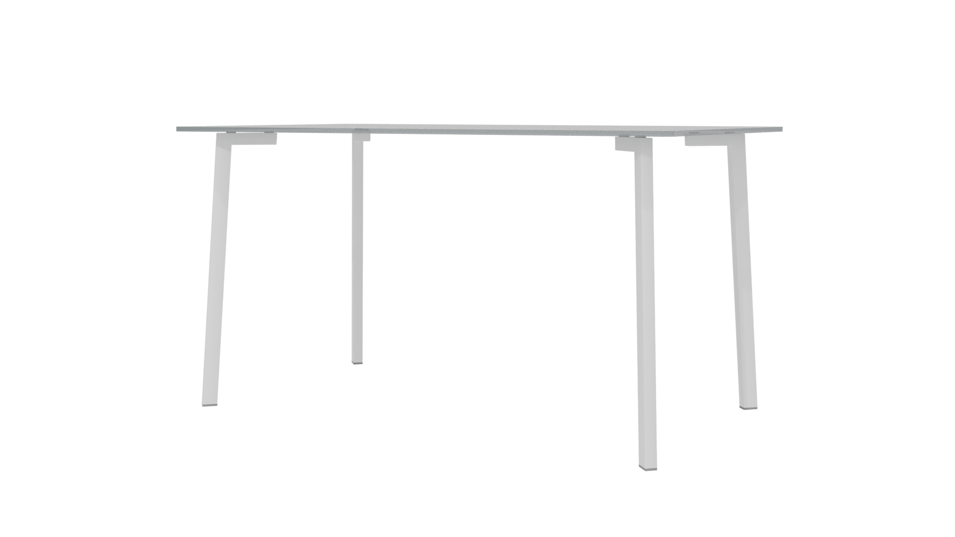 Minimalist Glass Dining Table 3D - Professional 3D Model Render 18