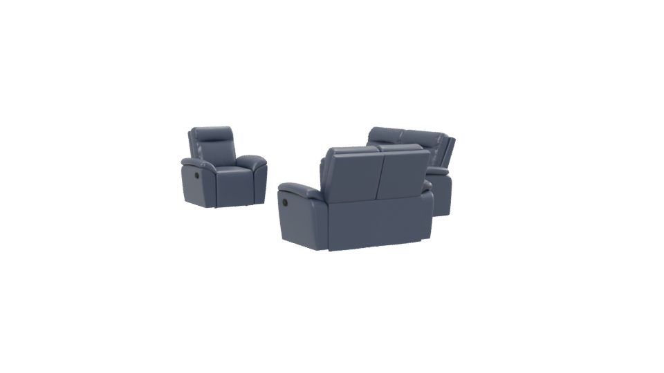 SALA 321 Reclining Sofa Set 3D - Professional 3D Model Render 13