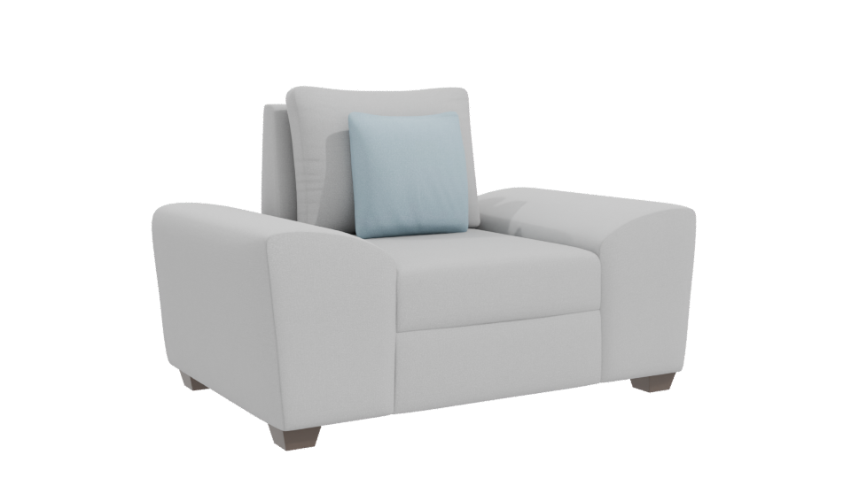 Stylish Minimalist Sofa Model - Professional 3D Model Render 10
