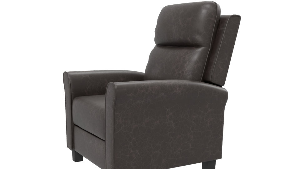 Stylish Recliner Chair Model 3D - Professional 3D Model Render 13