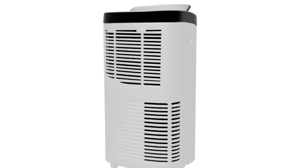Sleek Modern Touchless Trash Can 3D Model - Professional 3D Model Render 6