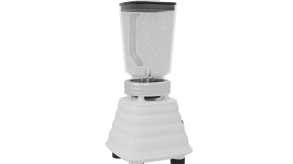 Stylish Kitchen Blender Model 3D - Professional 3D Model Render 7