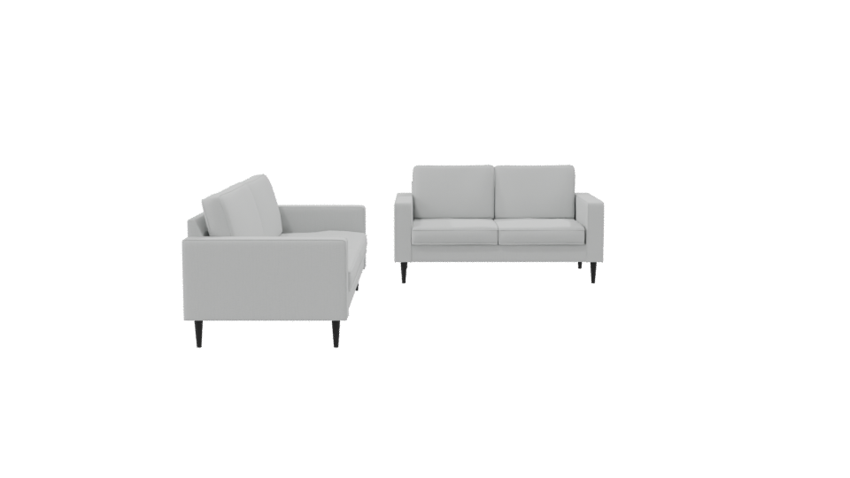 Minimalist Sofa 3D Model - Professional 3D Model Render 8