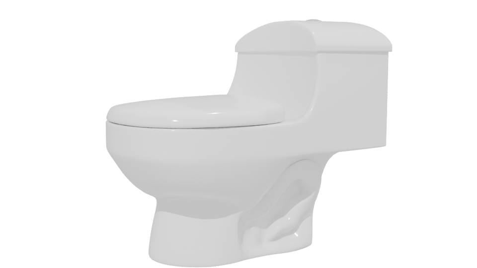 WC One Piece Montecarlo 3D - Professional 3D Model Render 13