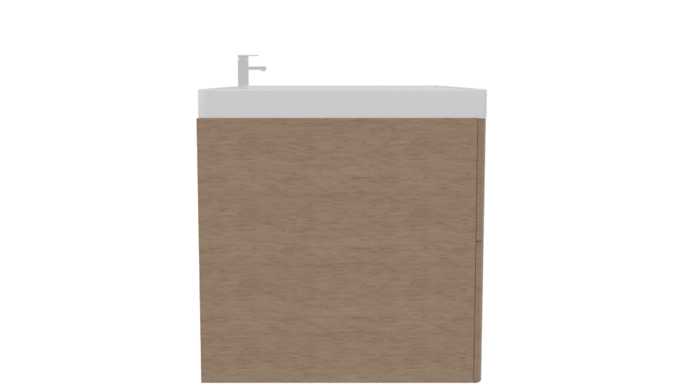 Stylish Modern Freestanding Bathtub 3D Model - Professional 3D Model Render 8