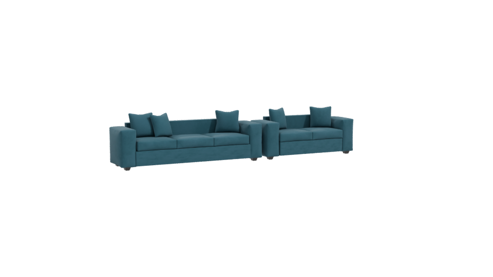 Stylish Modern Sofa Set 3D Model - Professional 3D Model Render 10