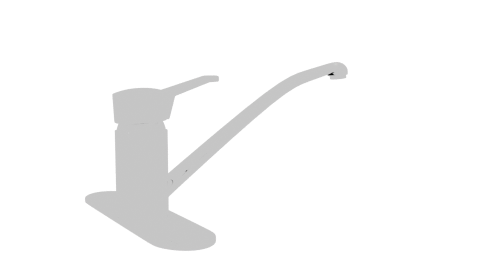 Stylish Modern Desk Lamp 3D - Professional 3D Model Render 7