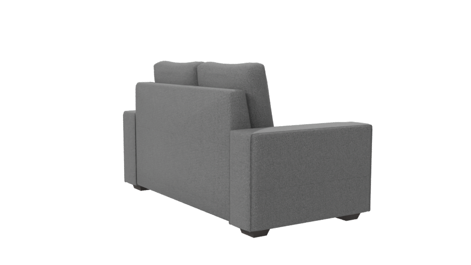Modern Gray Sofa 3D Model - Professional 3D Model Render 7