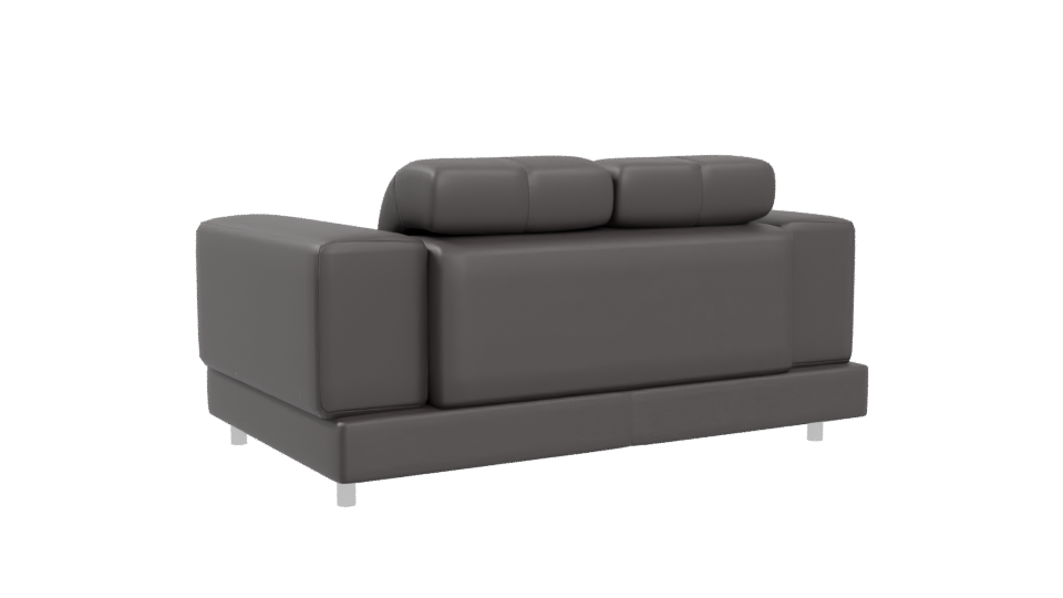 Praga Brown Sofa 3D Model - Professional 3D Model Render 4