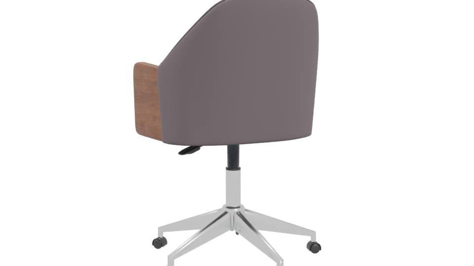 Stylish Modern Office Chair 3D - Professional 3D Model Render 4