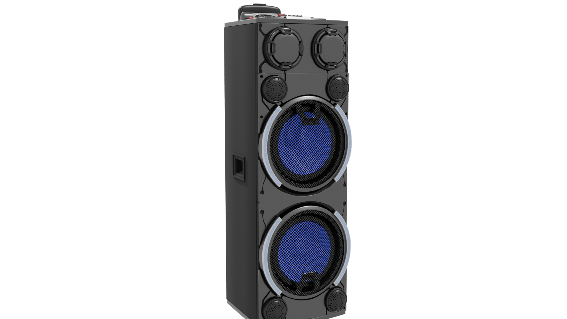 Towering Bluetooth Speaker Model - Professional 3D Model Render 10
