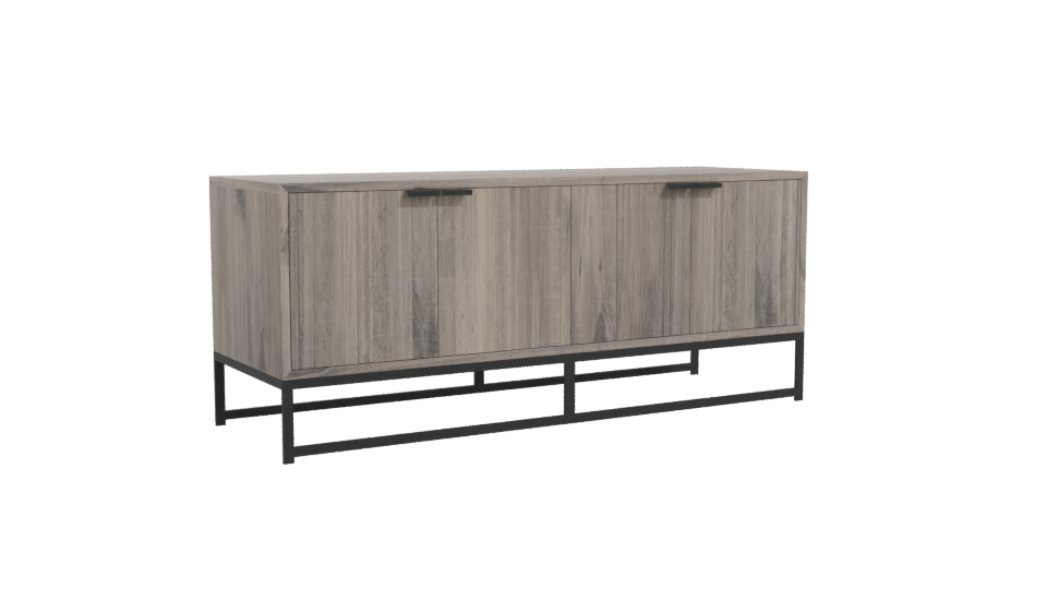 Rack Patas Metal 3D Model - Professional 3D Model Render 10