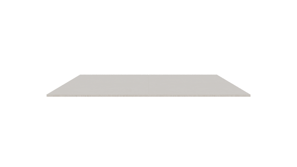 Minimalist Rectangular Table Model - Professional 3D Model Render 5