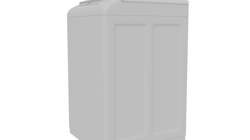 Top Loader Washing Machine 3D Model - Professional 3D Model Render 13