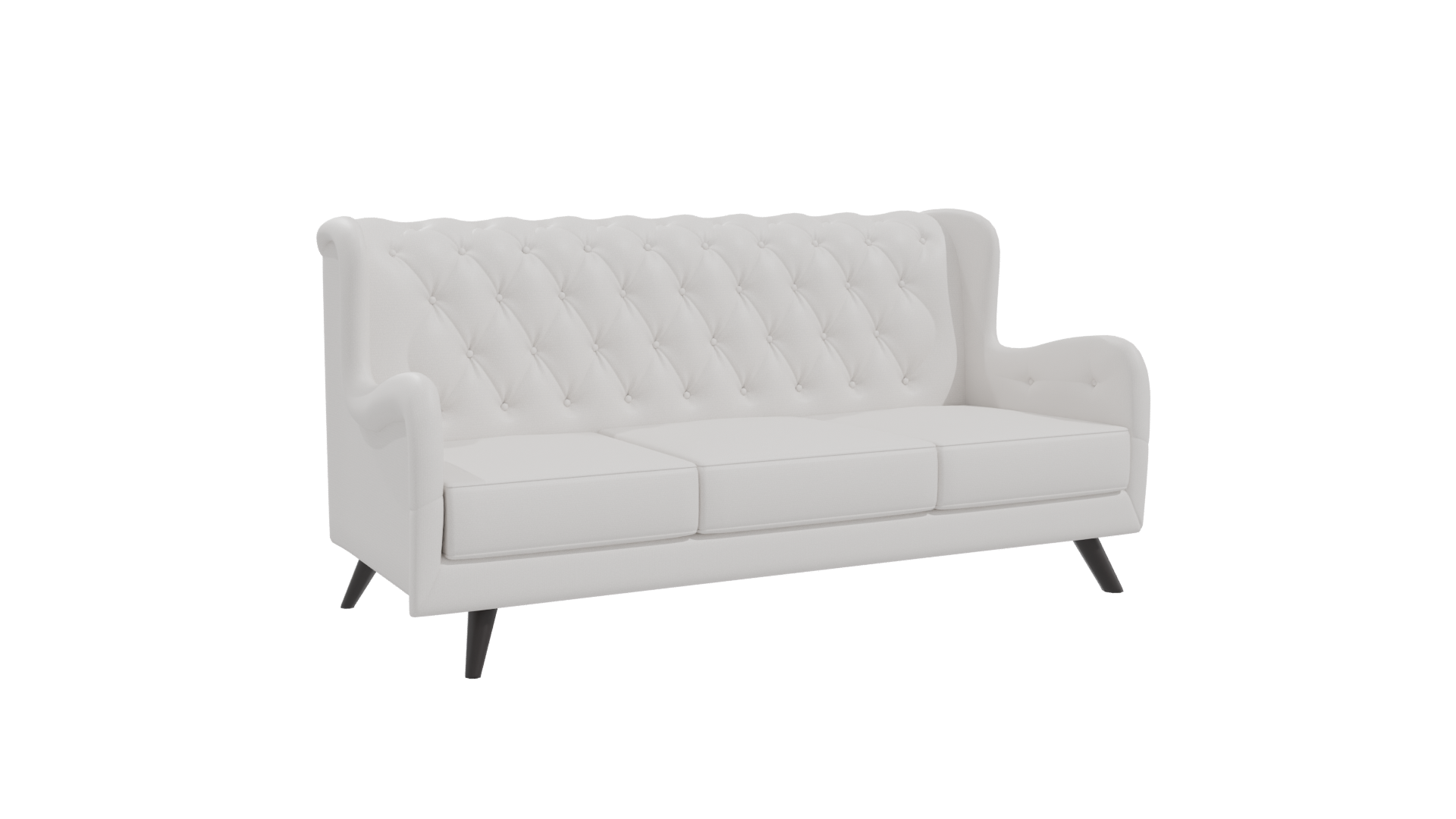 Elegant Modern Sofa 3D Model - Professional 3D Model Render 10