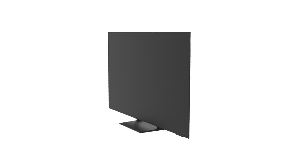 Sleek Modern Television Model - Professional 3D Model Render 13