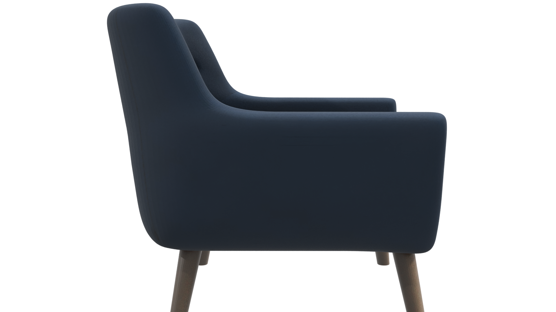 Stylish Modern Armchair 3D Model - Professional 3D Model Render 8