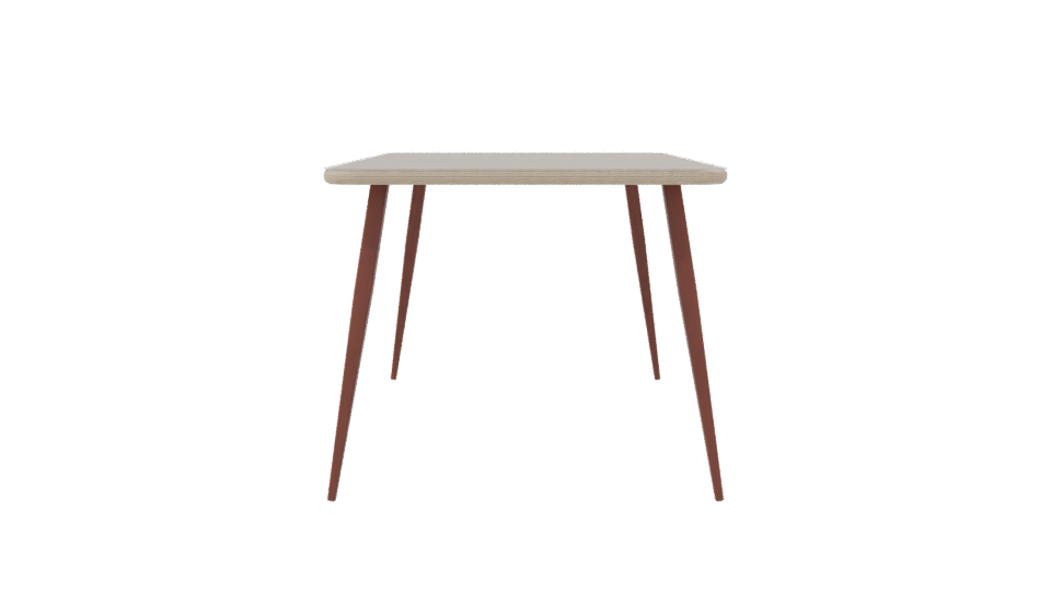 Modern Dining Table 3D Model - Professional 3D Model Render 8