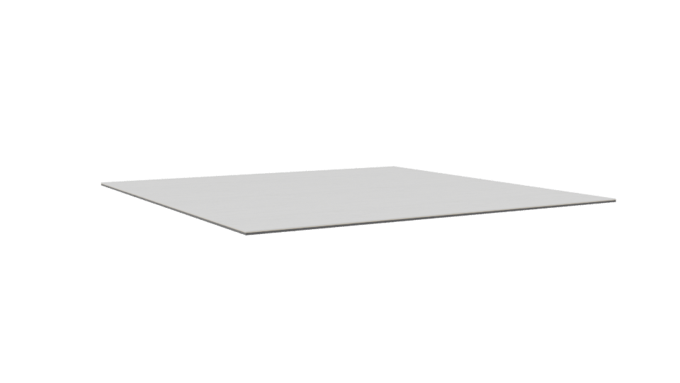 Minimalist White Floor Panel 3D Model - Professional 3D Model Render 7