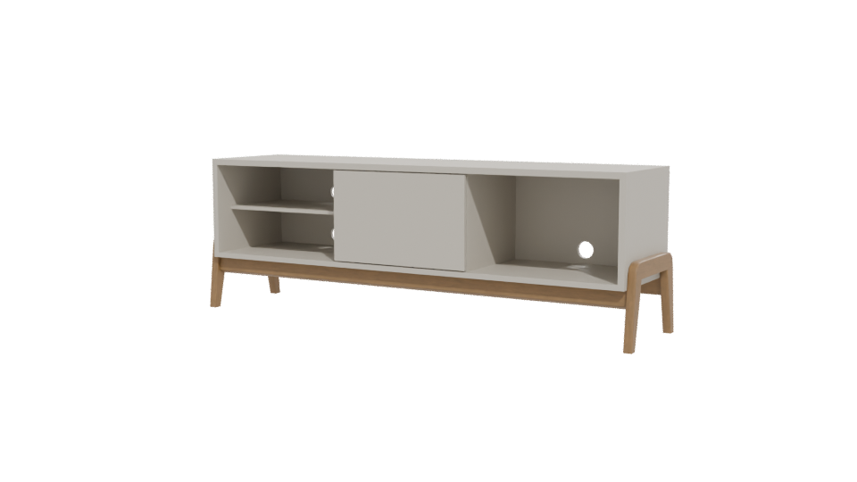 Modern TV Stand 3D Model - Professional 3D Model Render 12