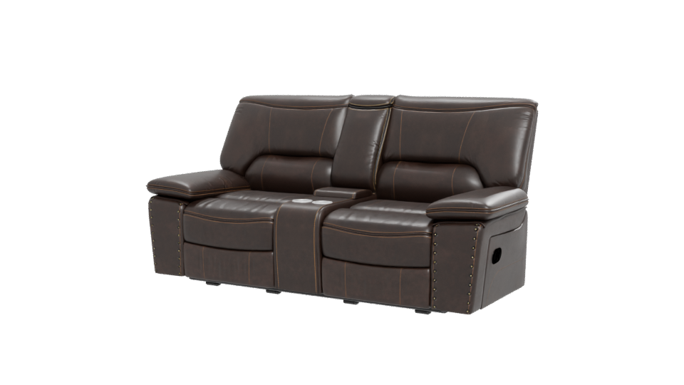 Luxurious Reclining Sofa 3D - Professional 3D Model Render 12