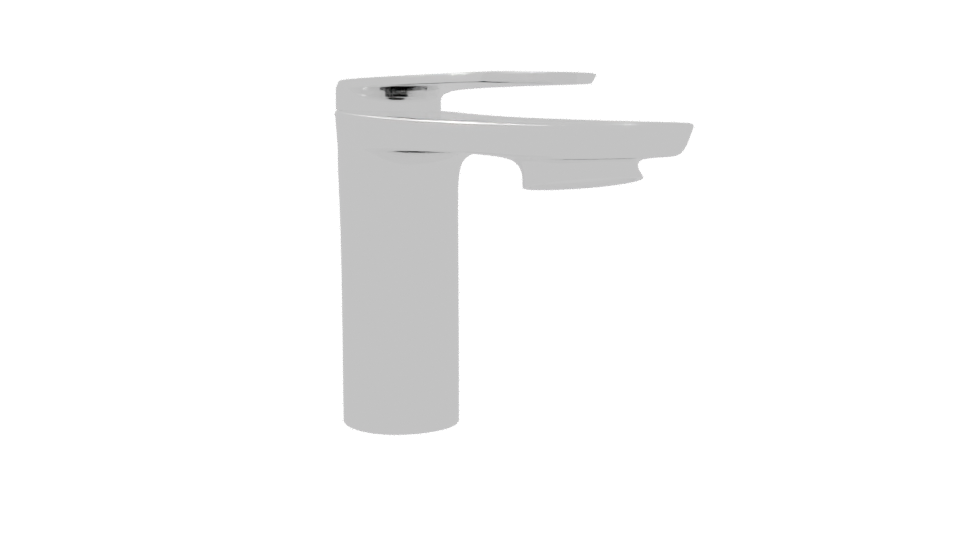 Stylish Modern Faucet 3D Model - Professional 3D Model Render 10