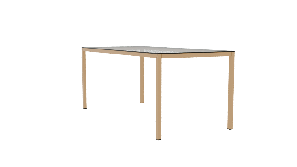 Stylish Glass-Top Dining Table 3D Model - Professional 3D Model Render 7