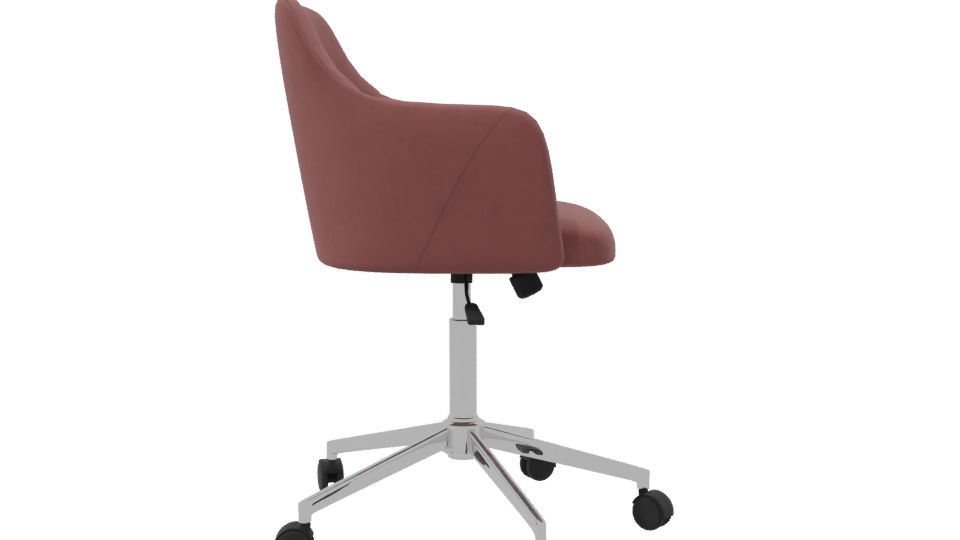 Stylish Ergonomic Office Chair 3D - Professional 3D Model Render 8