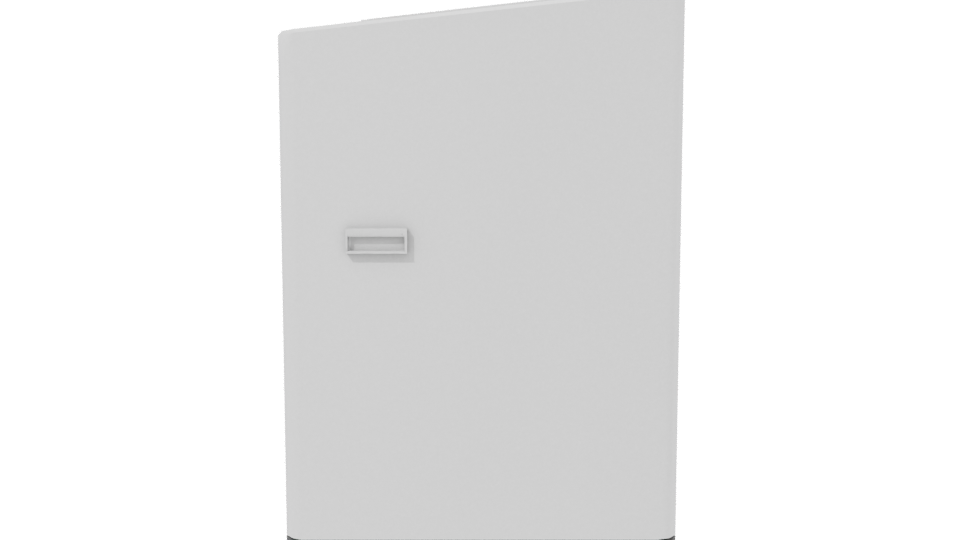 Top-Loading Washing Machine Model - Professional 3D Model Render 2