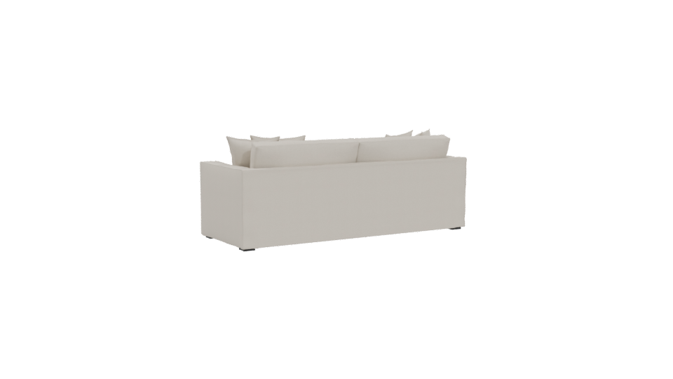 Minimalist Sofa 3D Model - Professional 3D Model Render 4