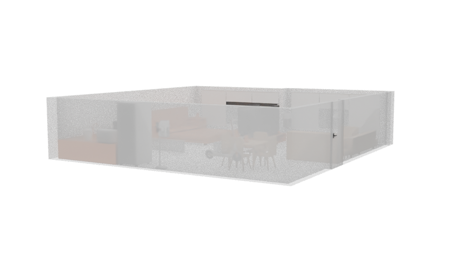 Modern Minimalist Interior Design Model - Professional 3D Model Render 12