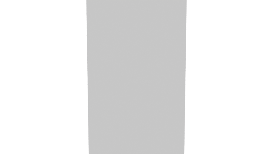 Modern White 4-Drawer Dresser 3D - Professional 3D Model Render 8