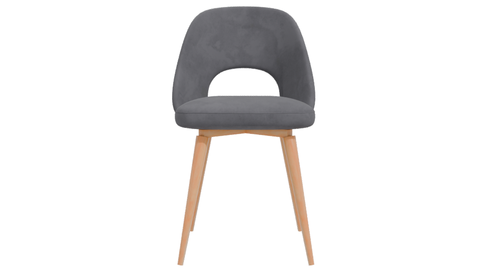 Stylish Modern Dining Chair 3D - Professional 3D Model Render 11