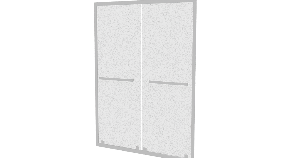 Stylish Minimalist Display Panel 3D Model - Professional 3D Model Render 12
