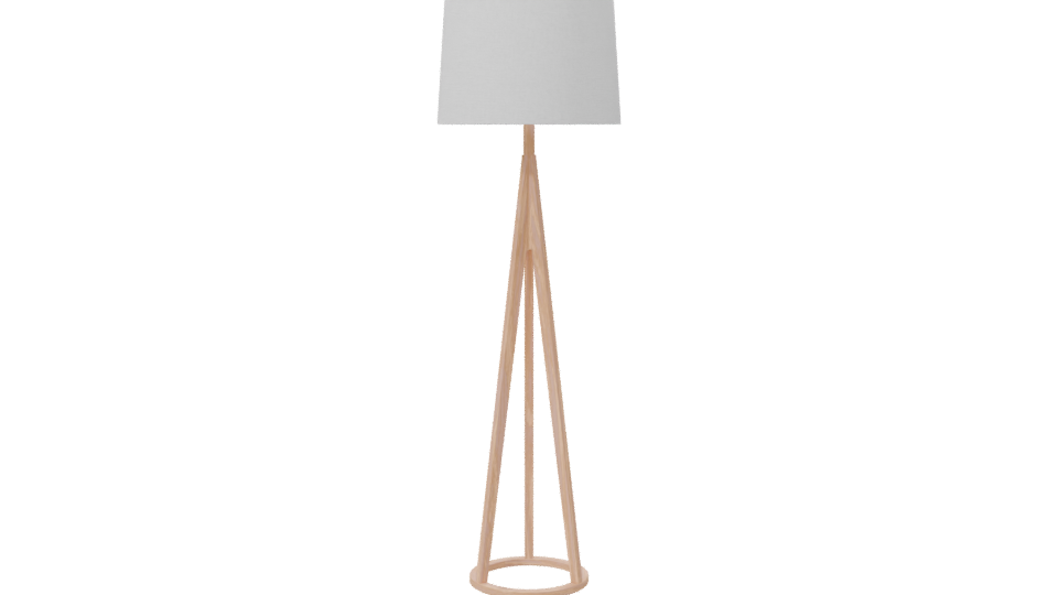 Stylish Minimalist Floor Lamp 3D - Professional 3D Model Render 7