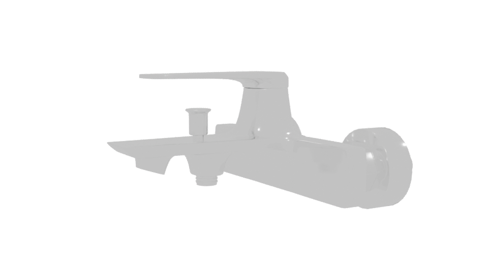 Stylish Bathroom Faucet 3D Model - Professional 3D Model Render 13