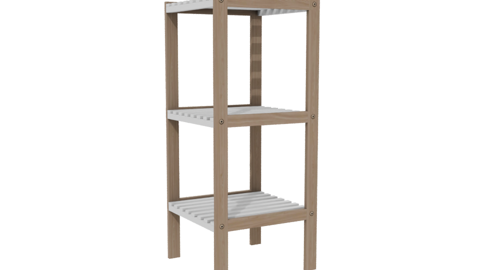 Repisa Mad 2 Band 3D Model - Professional 3D Model Render 13