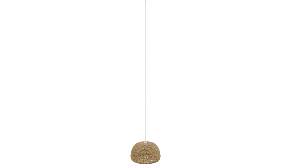 Stylish Woven Pendant Light 3D Model - Professional 3D Model Render 13