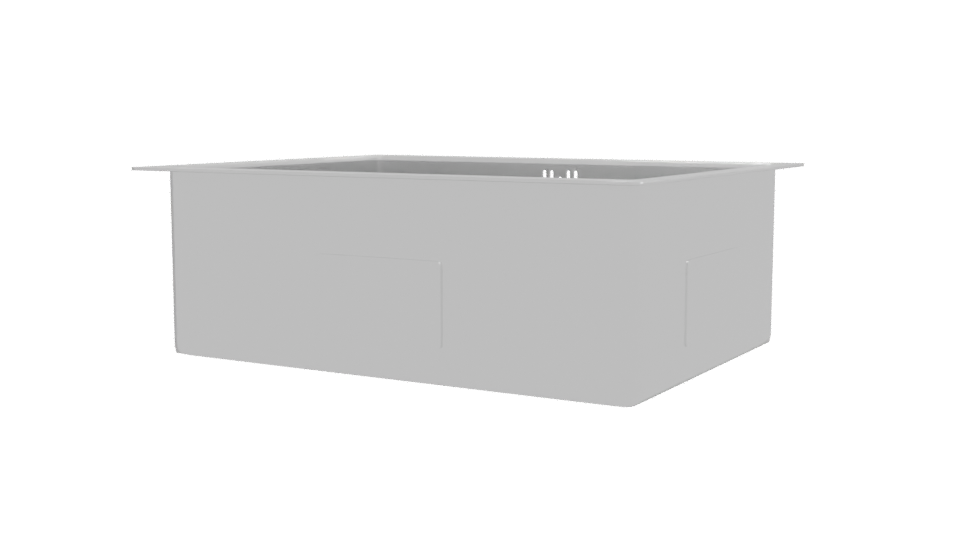 Stylish Modern Rectangular Container 3D - Professional 3D Model Render 12