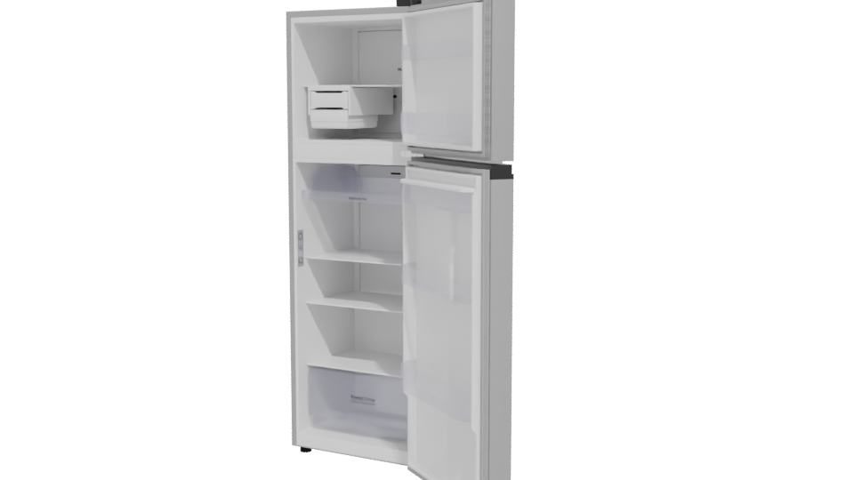 Stylish Refrigerator 3D Model - Professional 3D Model Render 12