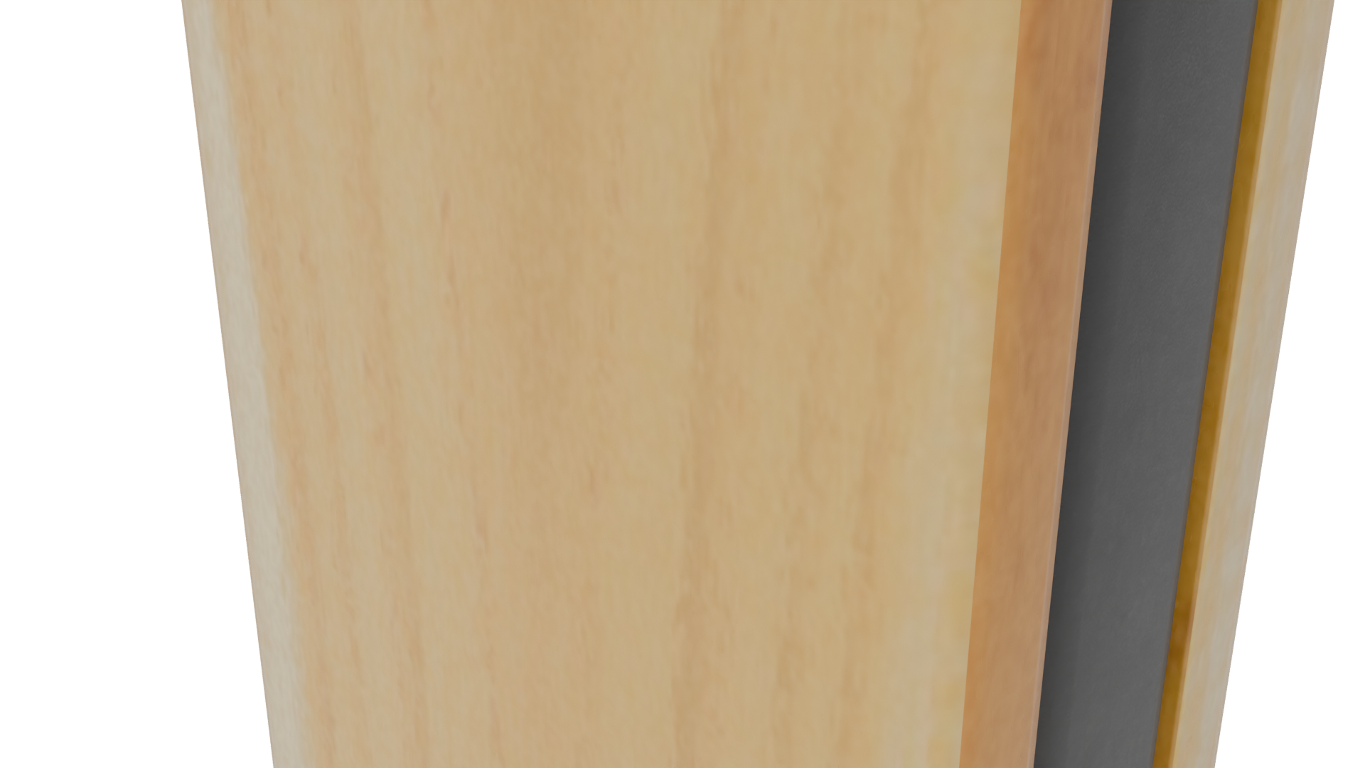 Stylish Wooden Podium 3D Model - Professional 3D Model Render 6