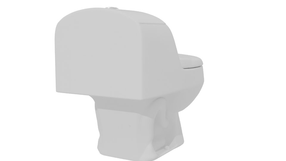 WC One Piece Montecarlo Advanced 3D - Professional 3D Model Render 6