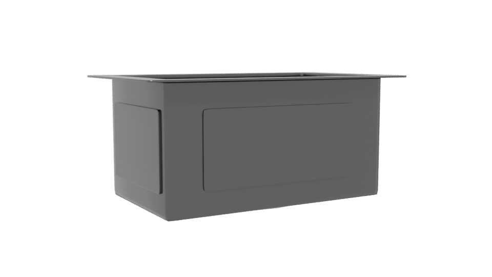 Stylish Modern Square Planter 3D Model - Professional 3D Model Render 13