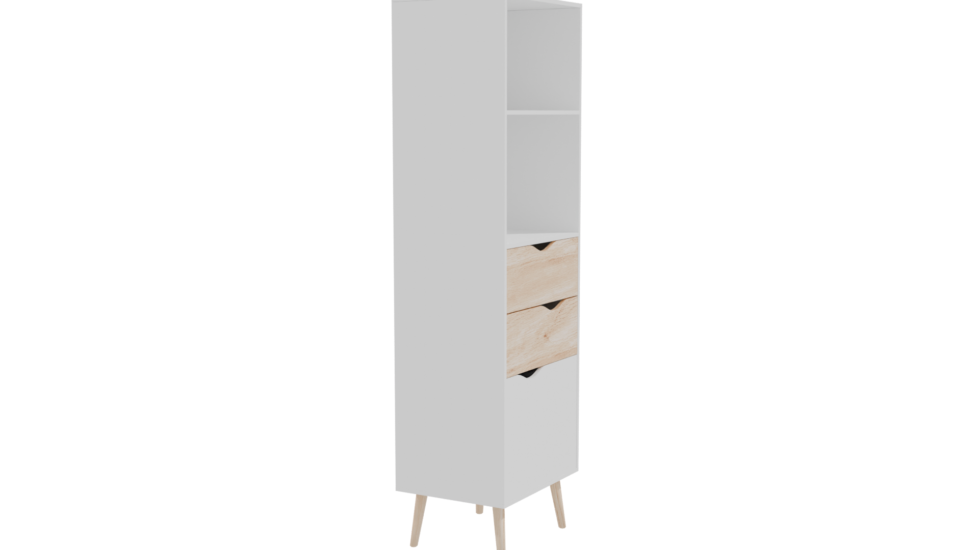 Stylish Modern Storage Cabinet 3D - Professional 3D Model Render 9