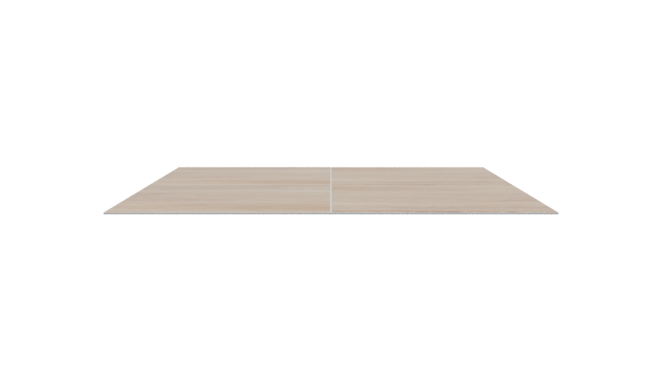 Elegant Wooden Floor Panel 3D - Professional 3D Model Render 2