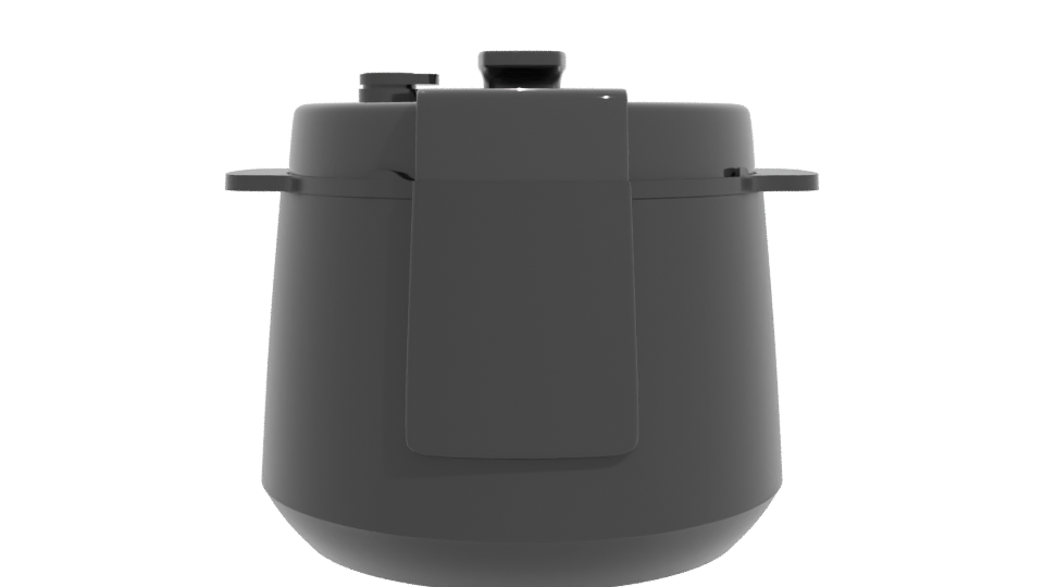 Versatile Electric Multi-Cooker 3D Model - Professional 3D Model Render 11